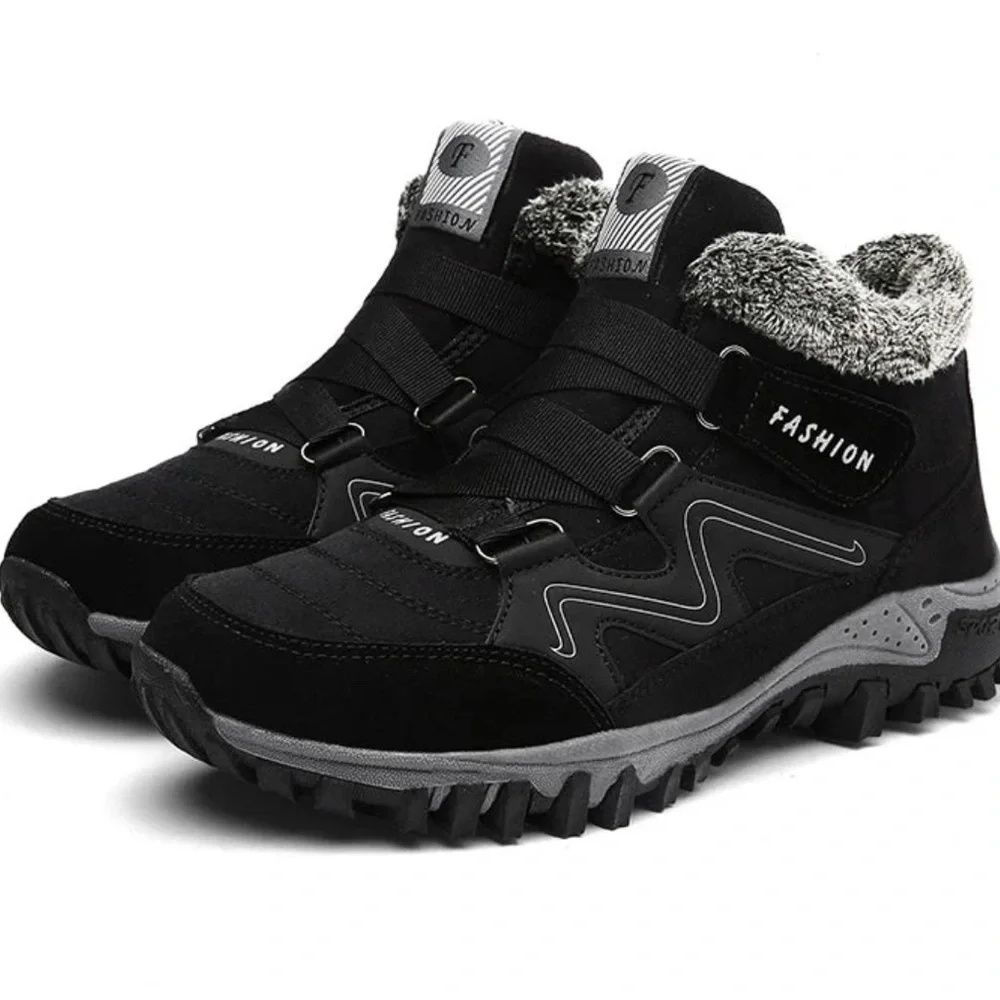 Orthofit Women's Black Hiking Shoes - Picture 1 of 3